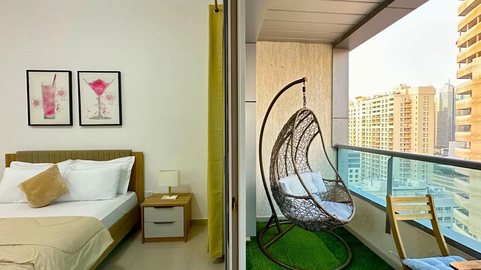 35% Off In Top View Studio W/ Balcony In Marina Dubai 0*,