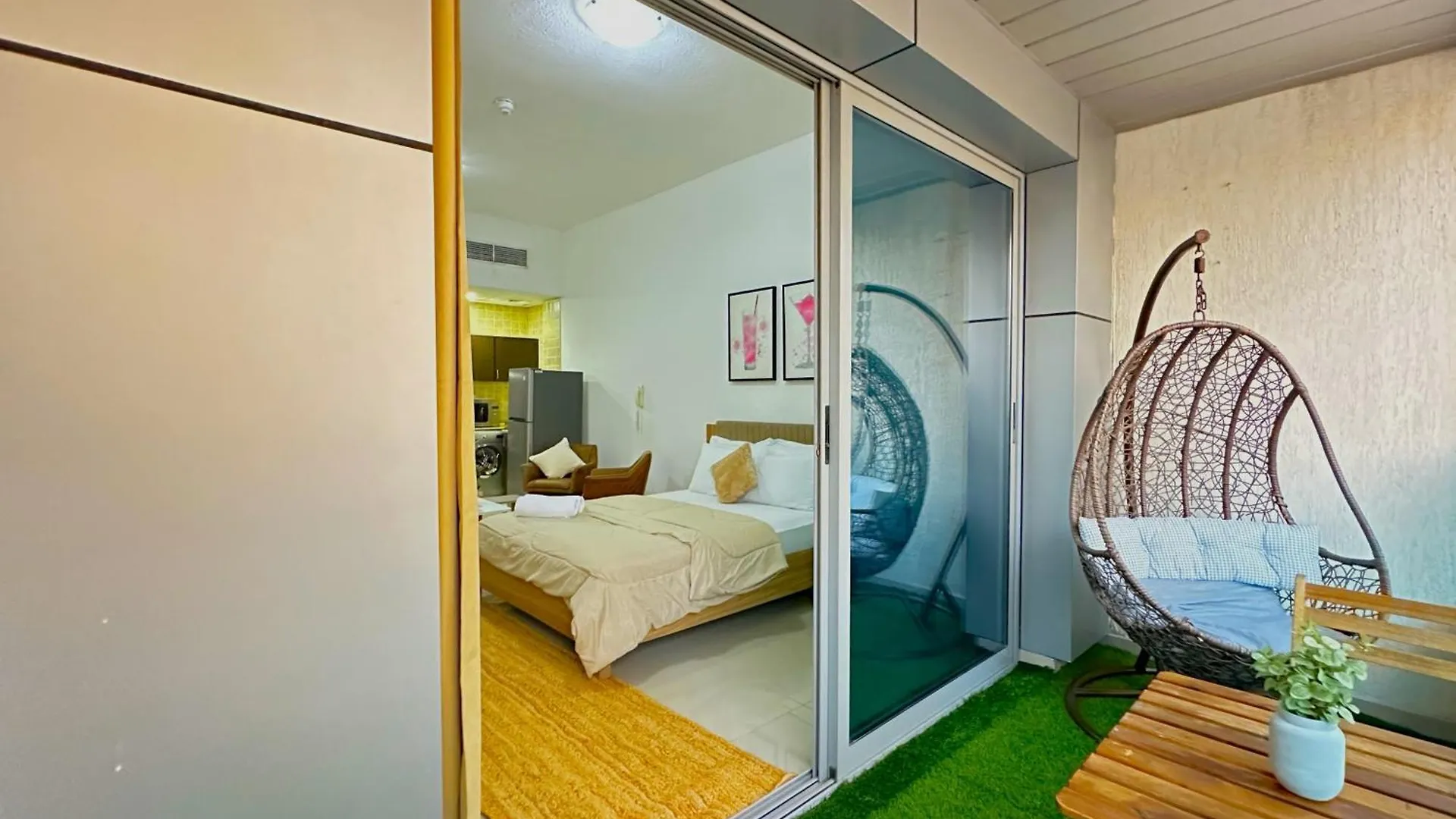 Apartmán 35% Off In Top View Studio W/ Balcony In Marina Dubaj